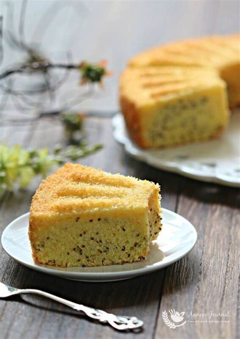 Chia Seed Orange Butter Cake 奇异籽香橙牛油蛋糕 Anncoo Journal Butter cake