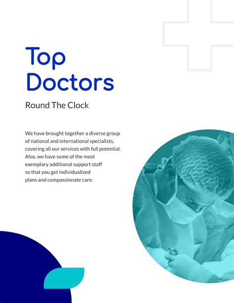 Medical Booklet Template Visme