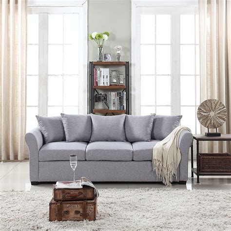 Modern Grey Sofa Living Room | Baci Living Room