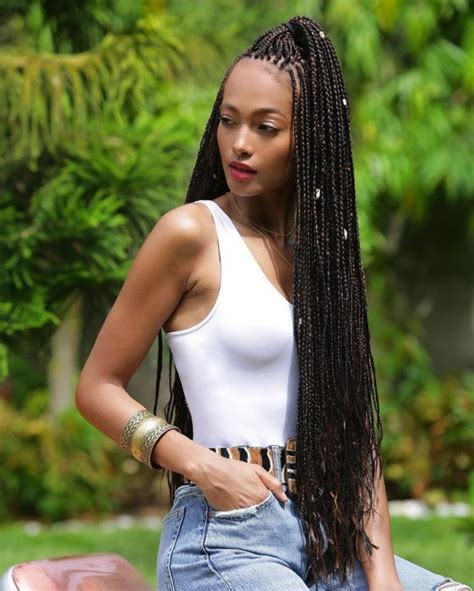 Box Braids 2021 2022 27 New Box Braids Hairstyles For Black Women