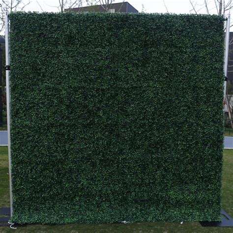 Green Artificial Grass Wall Backdrop For Party Decor - Lofaris