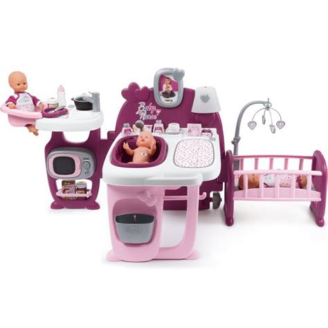 Smoby Kącik Opiekunki Baby Nurse Opiekunka Dla Lalek Domki dla lalek