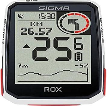 Sigma Sport Rox Compteur Gps V Lo Sans Fil Navigation Avec