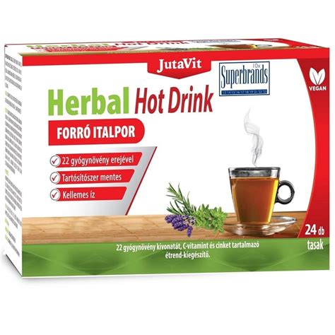 JutaVit Herbal Hot Drink felnőtteknek 24db online rendelése Bio Bolt hu webáruház