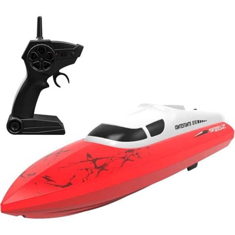 Bateau Rc Pour Adultes Et Enfants 2 4Ghz 15 Km H Bateau Télécommandé