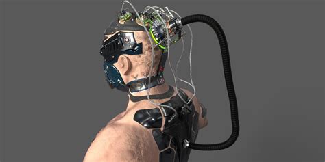 3D Asset Cyberpunk Cyborg CGTrader