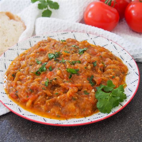 Zaalouk Moroccan Eggplant Salad Carolines Cooking