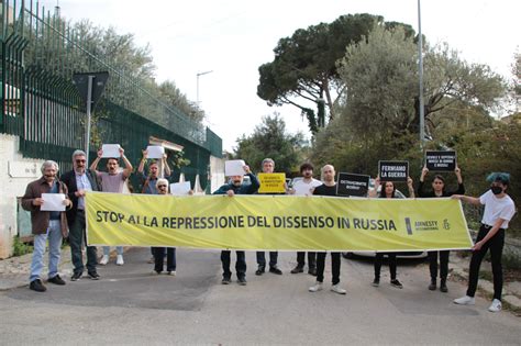 Stop Alla Repressione Del Dissenso In Russia