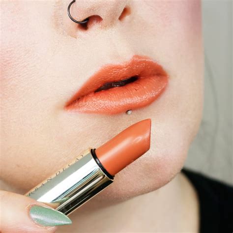 Urban Decay Naked Heat Vice Lipsticks See All Shades Worn On Pale Skin