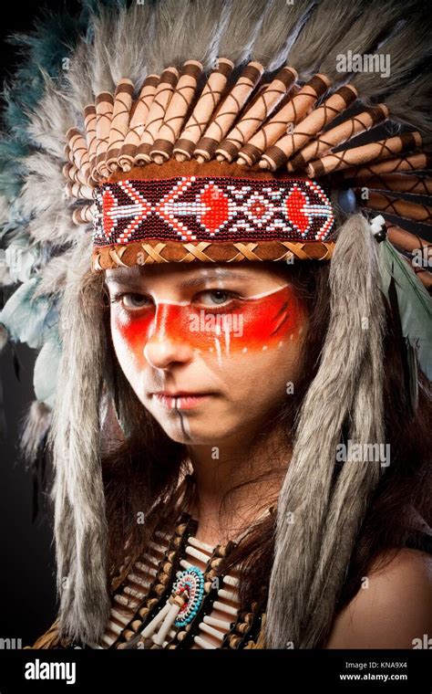 Native American Warrior Face Paint