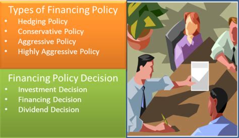 financing policy types decisions efinancemanagementcom