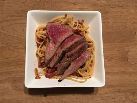 Truffelspaghetti Met Biefstuk Bijzondere Smaken