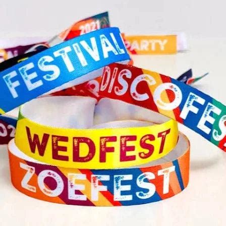 Custom Wristbands - Ethically made, free quotes, 50% deposit, global ...