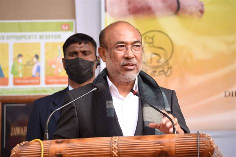 Manipur Chief Minister N. Biren Singh Launches Vaccination Drive Of ...