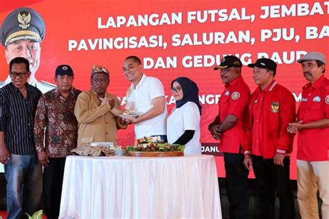 Wali Kota Eri Cahyadi Resmikan Fasilitas Publik Wujud Guyub Rukun