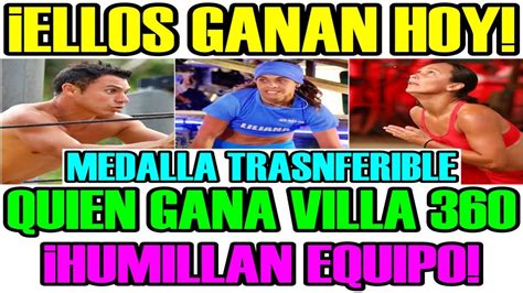 POR FIN FILTRAN QUIEN GANA VILLA 360 MEDALLA TRANSFERIBLE Y HUMILLAN