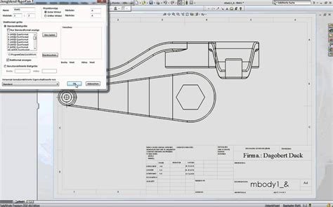 Solidworks Technische Zeichnung Teil 1 Avi Youtube