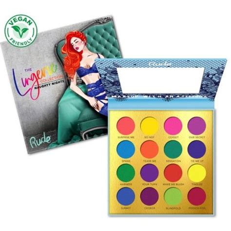 Rude Cosmetics paleta mat senki za oči lingerie collection naughty night ePonuda