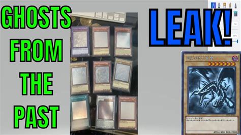 LEAK YuGiOh Ghosts From The Past 2 The 2nd Haunting Ghost Rare Cards