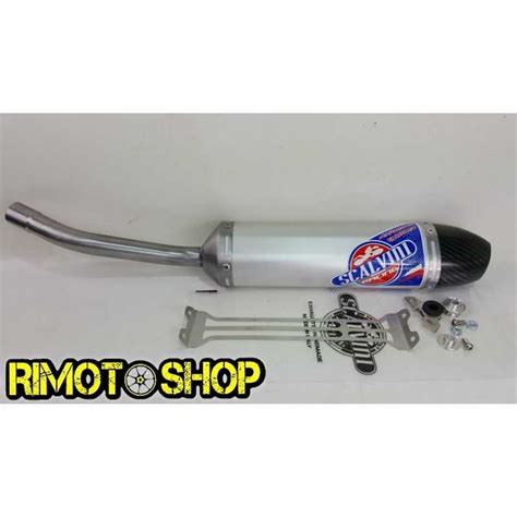 Scalvini HM 125 Rotax 08 16 SILENCER Exhaust Alu Carb RiMotoShop