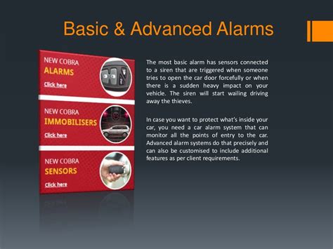 Car alarm systems | Basic and Advanced Alarms