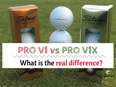 Titleist Pro V1 And Pro V1x: What Is The Real Difference?