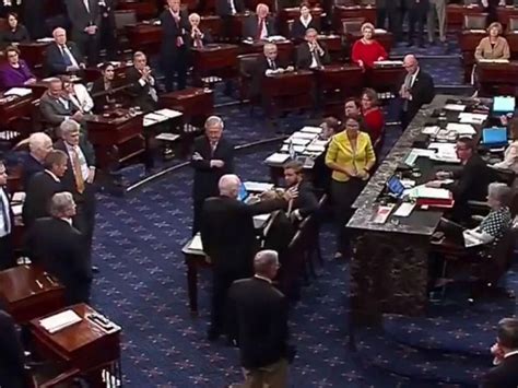 John Mccain Watch The Stunning Moment The Leading Republican Senator