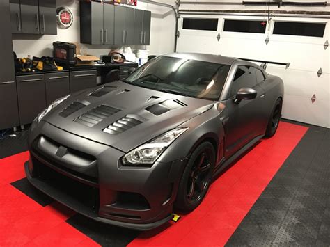 Customers Heavily Modified Nissan Gtr R Black Edition Gets Even More