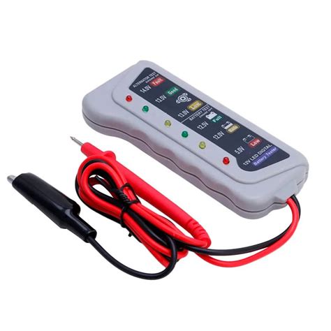 Led Digital Battery Tester Car Batter Alternator Monitor Device 12v For Checking Testing Car