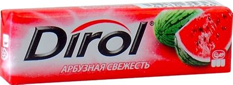 Жевательная резинка Dirol Арбузная Свежесть 13.6 г (46103543) - купить ...