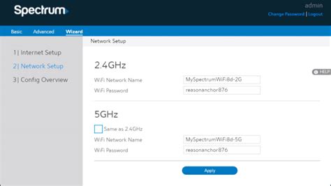 Spectrum Router Login Default Admin Ip Password