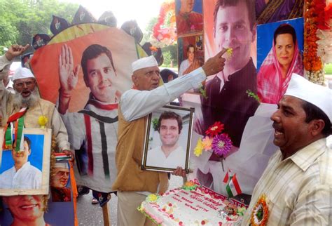 Congress Workers Celebrate Rahul Gandhi S Birthday In New Delhi