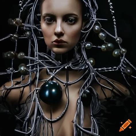 Stunning Futuristic Portrait With Intricate Details On Craiyon