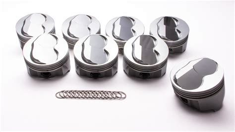 Icon Pistons Sbf Forged Domed Piston Set Bore Cc Ic