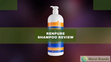 Renpure Shampoo Review 2024 (My Experience) - Worst Brands