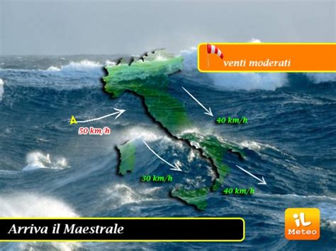 Meteo Venti Di Maestrale Aumento Termico E Pi Nubi Video Ilmeteo It