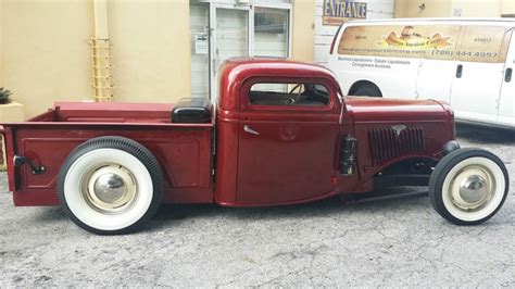 1935 Ford Pick Up Chopped And Channeled Hot Rod Rat Rod Radical Kustom