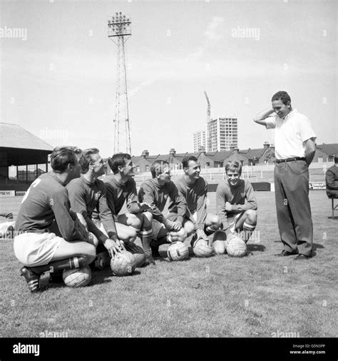 Soccer Leyton Orient Training Brisbane Road Stock Photo Alamy