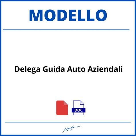 Modello Registro Utilizzo Auto Aziendale