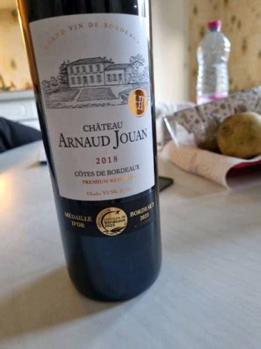 2018 Les Hauts de Palette Château Arnaud Jouan Premium Reserve Côtes de