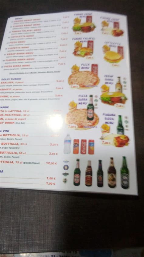 Menu Da Istanbul Kebap Turkish Ristorante Arcisate