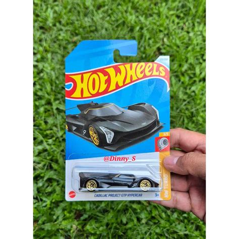 HITAM Original Black Hot Wheels Cadillac Project GTP Hypercar Shopee Malaysia