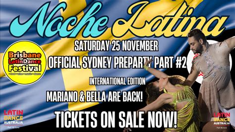 Noche Latina Ft Mariano Bella Latin Dance Australia