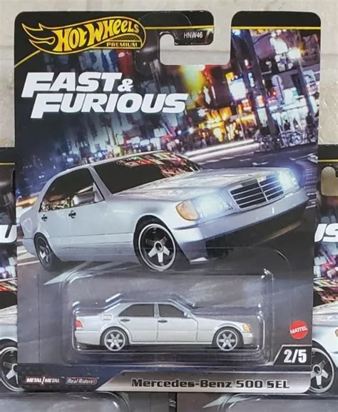 HOT WHEELS PREMIUM Fast Furious Mercedes Benz SEL EUR PicClick FR