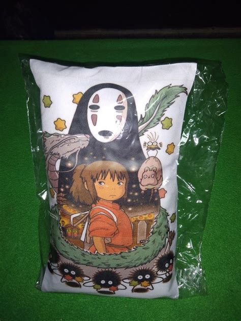 Un Almohad N Del Studio Ghibli Throw Pillows Pillows Bags