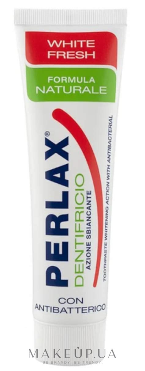 Зубная паста без фтора "White Fresh" - Mil Mil Perlax Toothpaste ...