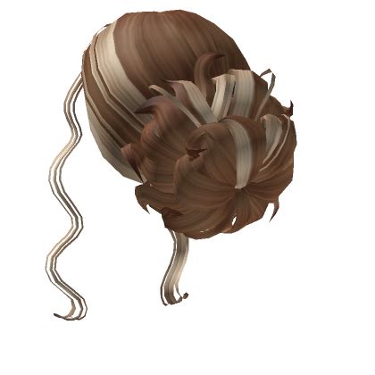 Low Elegant Bun In Light Brown Blonde Roblox