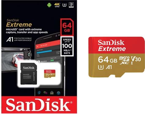 Karta Pami Ci Do Aparatu Sandisk Karta Extreme Micro Gb V U A