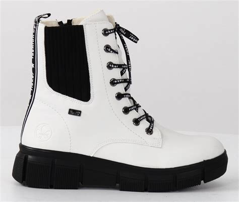 Rieker Ankle Boots X3414-80, White - Stilettoshop.eu webstore