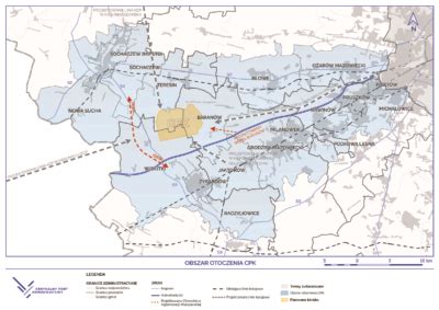 Strategia Rozwoju Obszaru Otoczenia Cpk Centralny Port Komunikacyjny